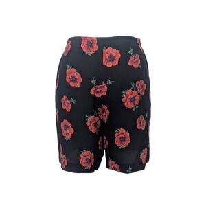 Vintage 90s Betsey Johnson Grunge dark Floral‎ print Shorts Y2K Betsey Johnson